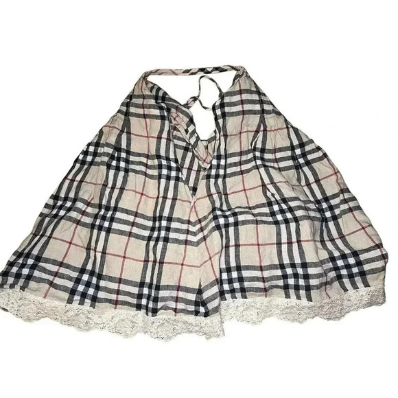 Authentic Burberry Linen Girls Dress size 3T - Picture 4 of 6